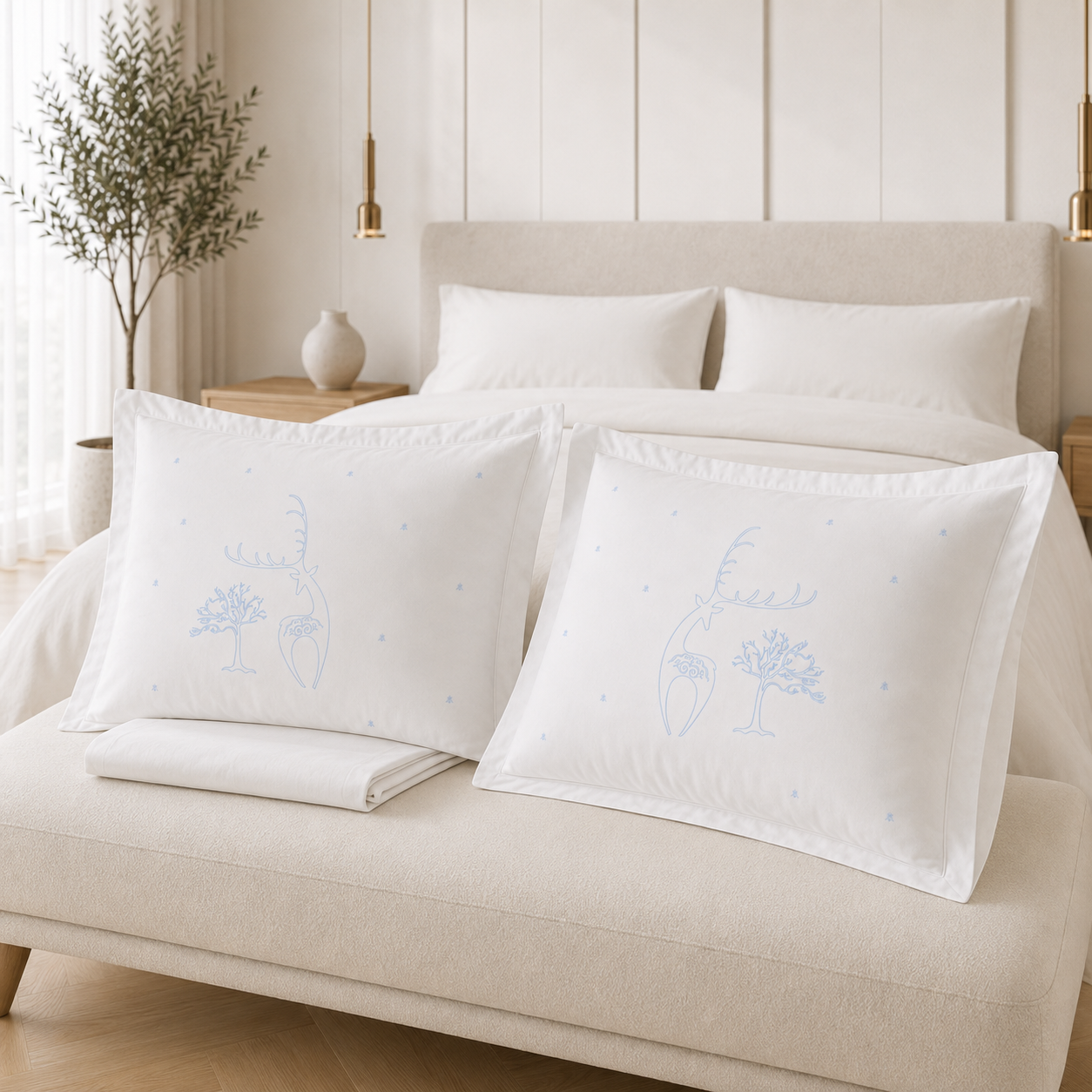 Editorial Pillow Stack